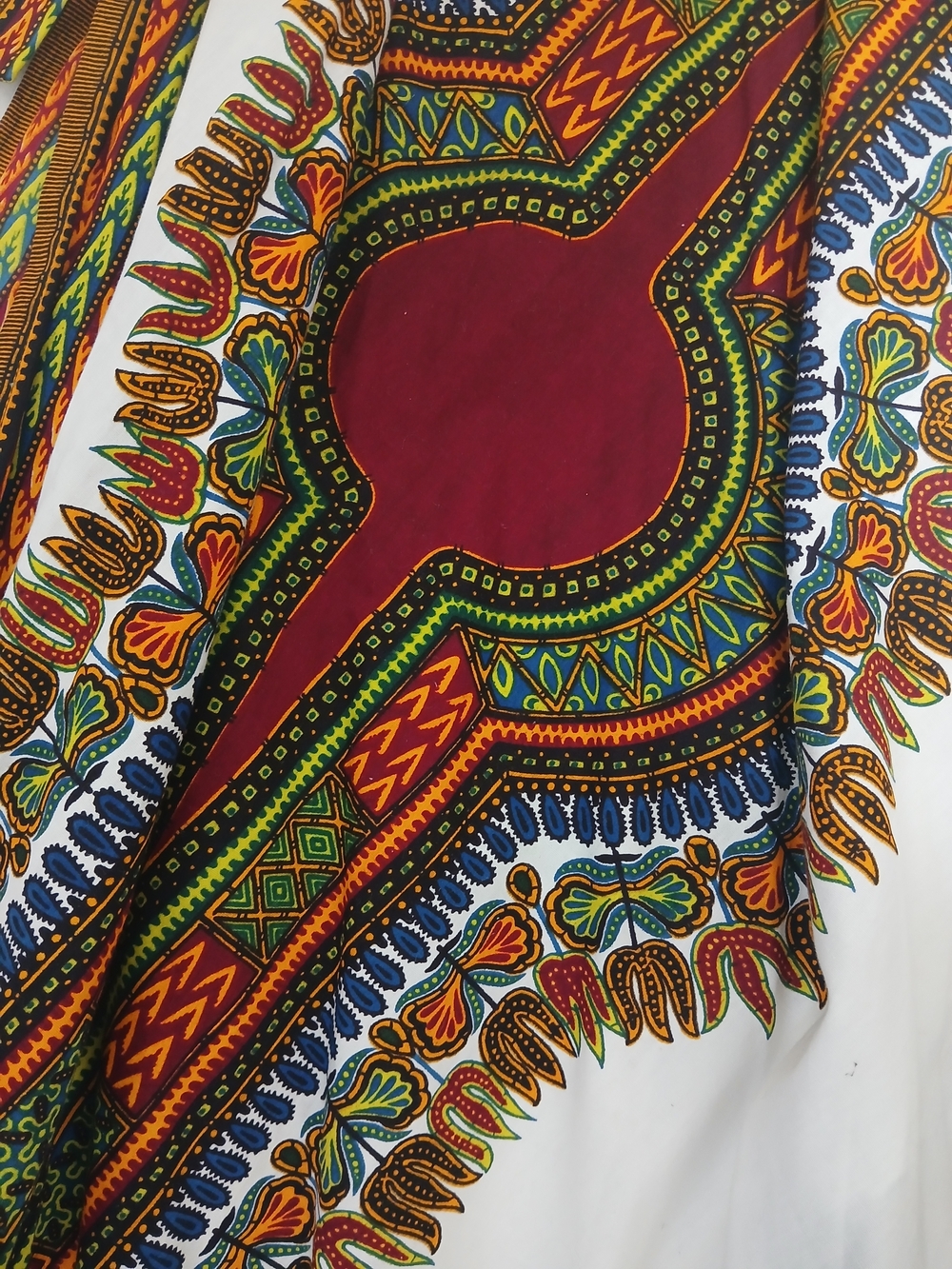 Handmade Multicolor African Print Two-Piece Maxi Skirt Set Small NEW - Picture 5 of 10
